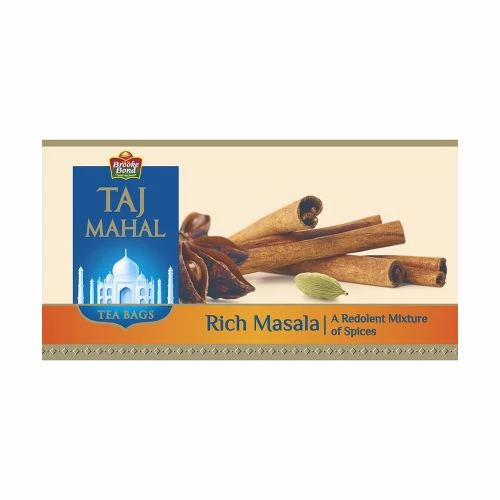 Taj Mahal Rich Masala Tea,  25 pcs  -3.webp